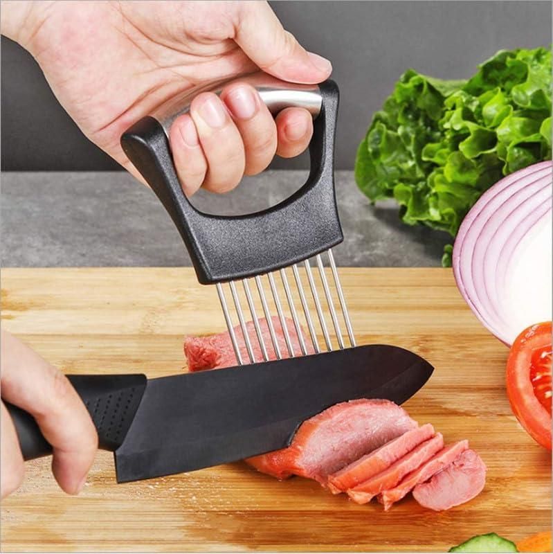 Stainless Steel Cutting Kitchen Slicer Holder (Pack of 2)